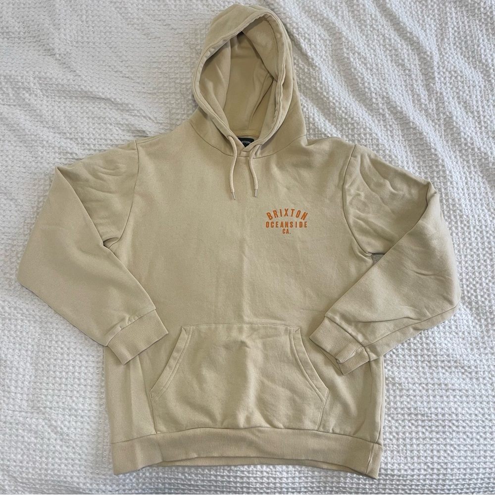 Brixton Tan Sweatshirt Casual Pullover